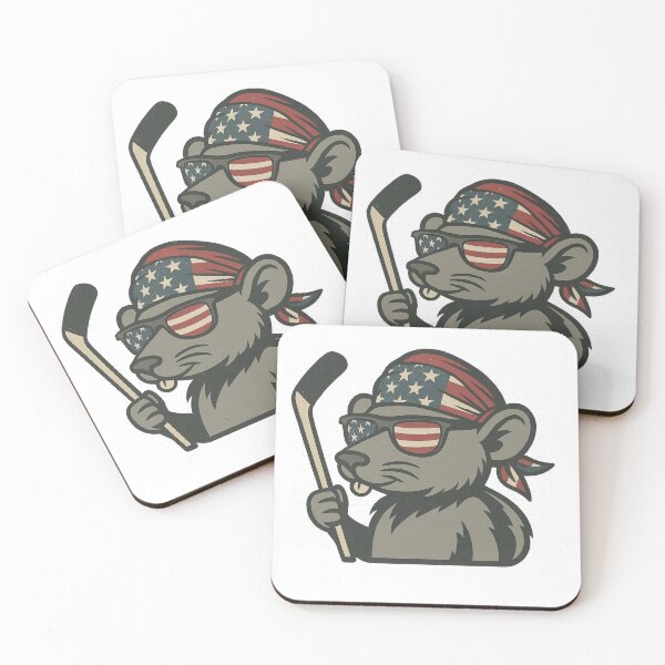 Item preview, USA HOCKEY RAT designed and sold by Sunrise Slaps.