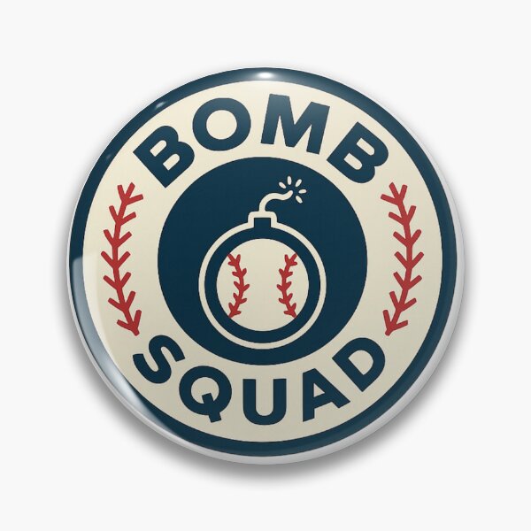 Item preview, Bomb Squad – Power Hitter Baseball Emblem by Backstop & Co. designed and sold by BackstopAndCo.
