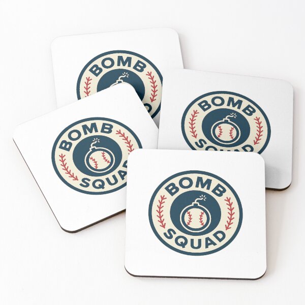 Item preview, Bomb Squad – Power Hitter Baseball Emblem by Backstop & Co. designed and sold by BackstopAndCo.
