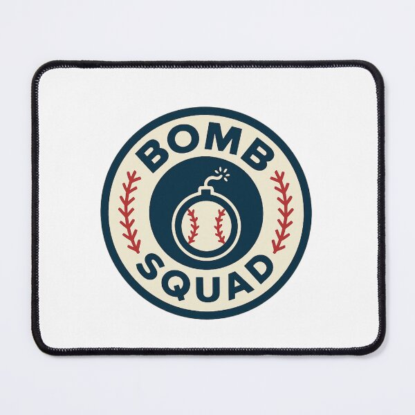 Item preview, Bomb Squad – Power Hitter Baseball Emblem by Backstop & Co. designed and sold by BackstopAndCo.