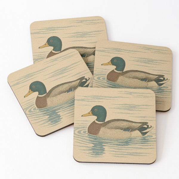 Item preview, Ukiyo-e Style Drake ( KAMO ) designed and sold by Nature Oracle Ukiyo.