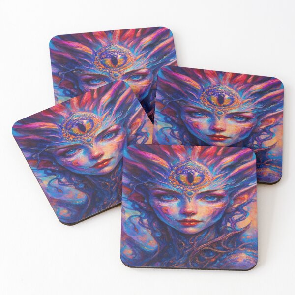 Item preview, Alien Portrait with Third Eye designed and sold by Ecosetereos.