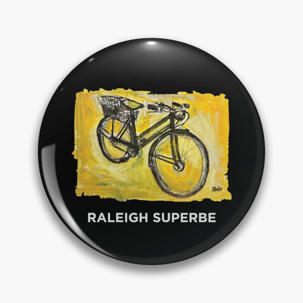 Item preview, Raleigh Superbe - dark background designed and sold by Half Serious.