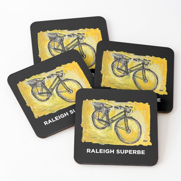 Item preview, Raleigh Superbe - dark background designed and sold by Half Serious.