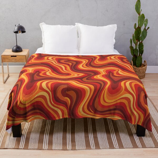 Item preview, Molten Lava Flow Abstract Pattern designed and sold by weirdfishes123.