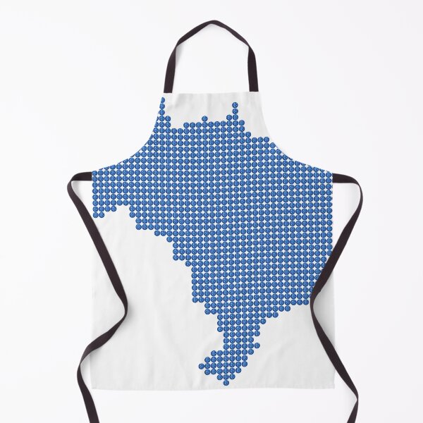 Item preview, Blue Rhinestone Brazil designed and sold by TheIconSmith.