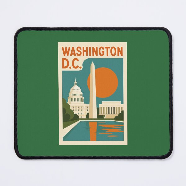 Item preview, Washington D.C. designed and sold by Broken Antler Designs .
