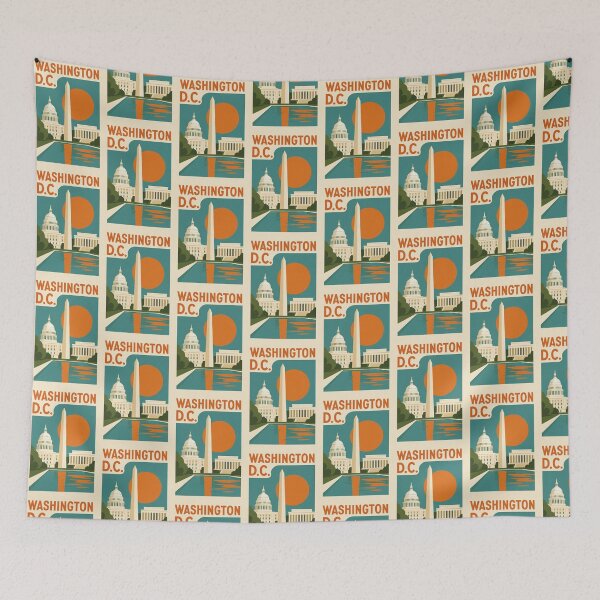 Item preview, Washington D.C. designed and sold by Broken Antler Designs .