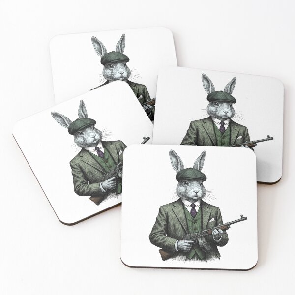 Item preview, A rabbit with a gun designed and sold by krabbaraban.