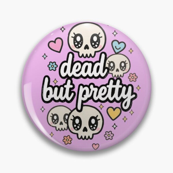 Item preview, kawaii dead but pretty designed and sold by lunasdesignart.