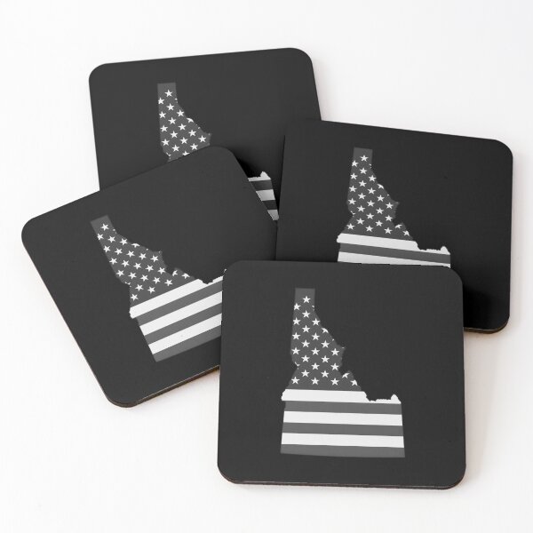 Item preview, Idaho  USA Flag Silhouette – Stars and Stripes State Outline designed and sold by Paper Drip.