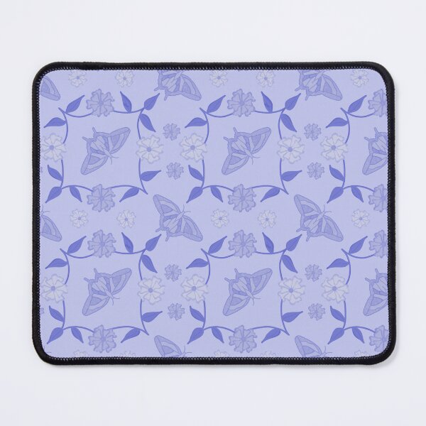 Item preview, Butterflies and Petals Pattern in Periwinkle designed and sold by designsbyklm.