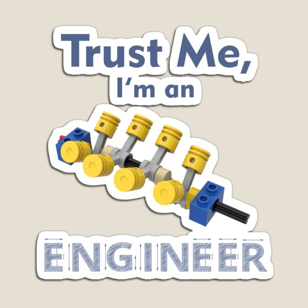 Item preview, Trust Me, I'm an engineer designed and sold by Minimum Effort Design.