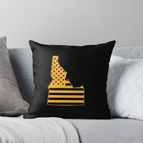 Item preview, Idaho USA Flag Silhouette – Stars and Stripes State Outline designed and sold by Paper Drip.