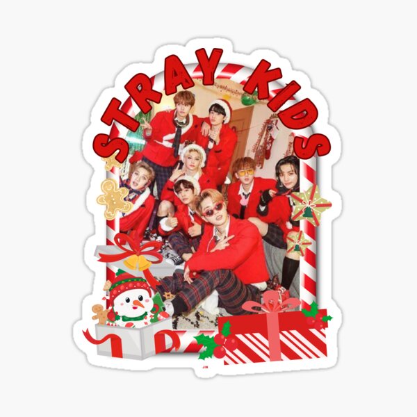 Stray Kids Christmas Evel Stickers for Sale | Redbubble