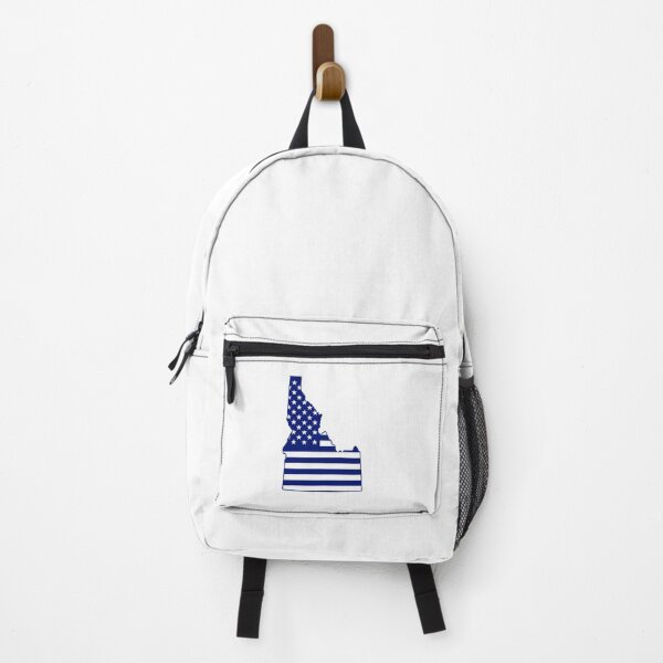 Item preview, Idaho USA Flag Silhouette – Stars and Stripes State Outline designed and sold by Paper Drip.