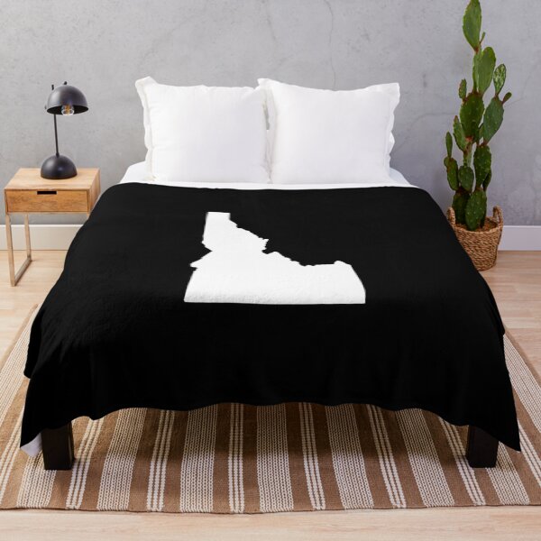 Item preview, Idaho Map Silhouette – Minimal White designed and sold by Paper Drip.