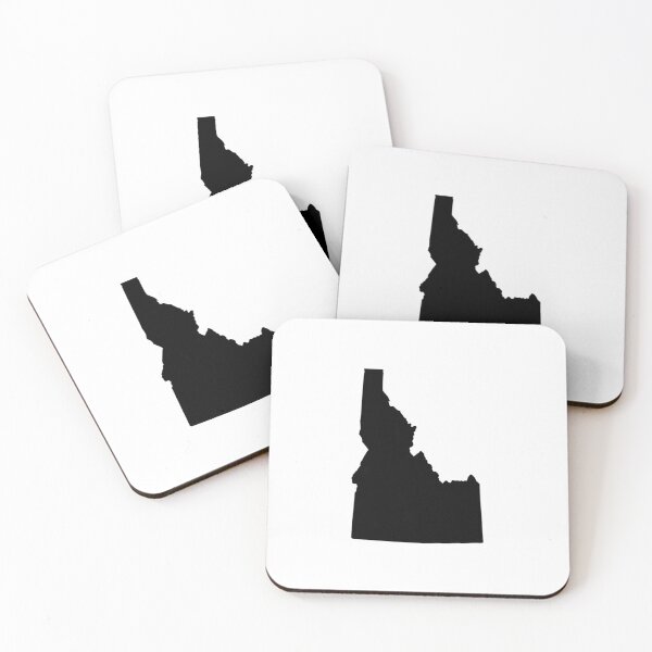 Item preview, Idaho Map Silhouette – Minimal Black designed and sold by Paper Drip.