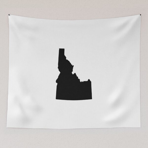 Item preview, Idaho Map Silhouette – Minimal Black designed and sold by Paper Drip.