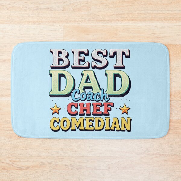 Item preview, Best Dad Coach Chef Comedian Father's Day Gift designed and sold by SholoStudio.