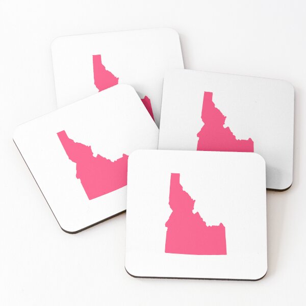 Item preview, Idaho Map Silhouette – Minimal Pink designed and sold by Paper Drip.