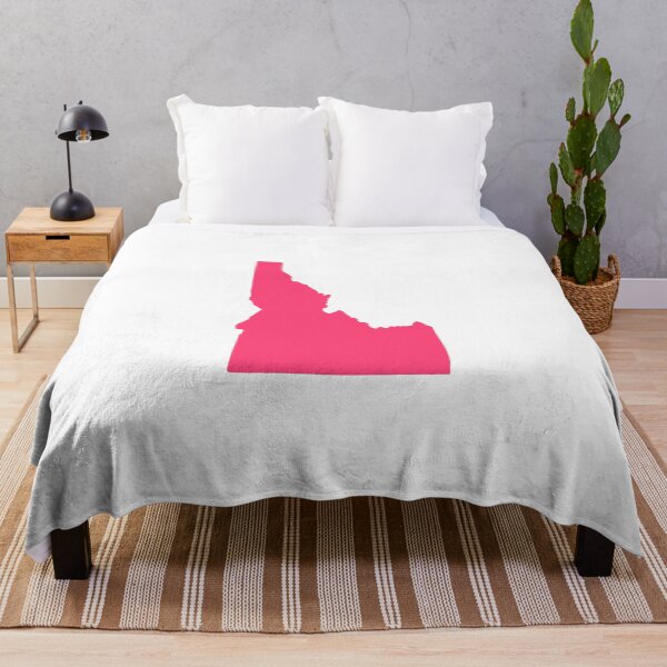 Item preview, Idaho Map Silhouette – Minimal Pink designed and sold by Paper Drip.