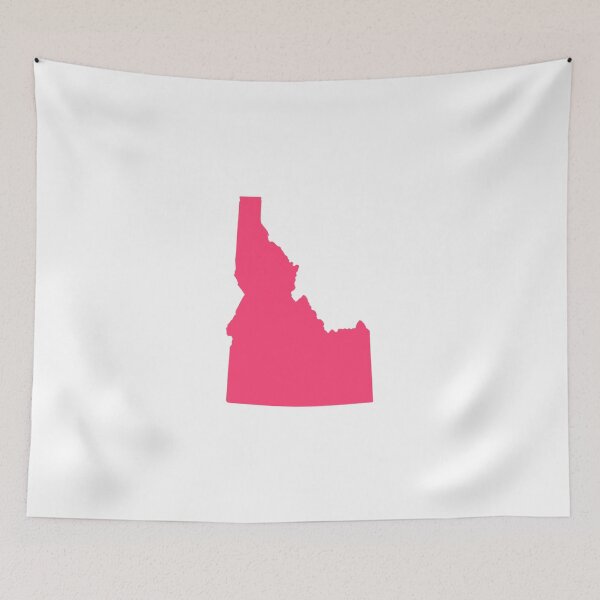 Item preview, Idaho Map Silhouette – Minimal Pink designed and sold by Paper Drip.