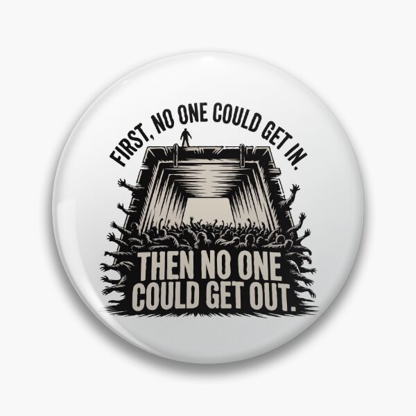 Item preview, FIRST NO ONE COULD GET IN designed and sold by scarlov.
