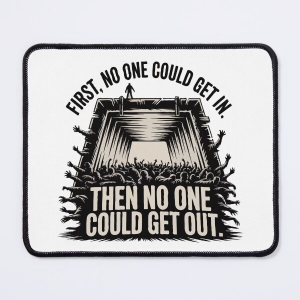 Item preview, FIRST NO ONE COULD GET IN designed and sold by scarlov.