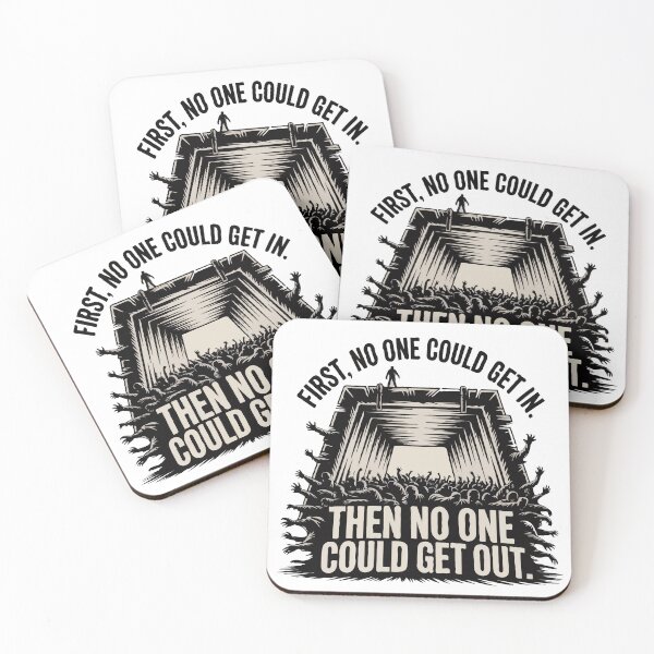 Item preview, FIRST NO ONE COULD GET IN designed and sold by scarlov.