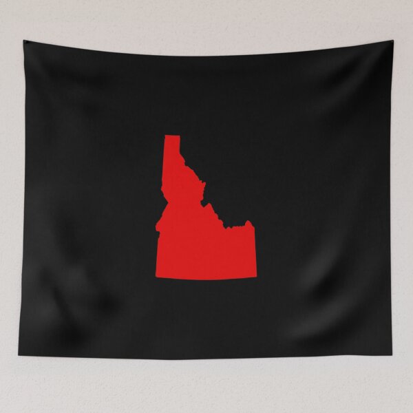 Item preview, Idaho Map Silhouette – Minimal Red designed and sold by Paper Drip.