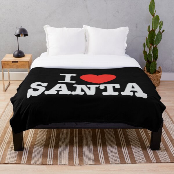 Item preview, I Love Santa Typography designed and sold by Pixel & Petal.