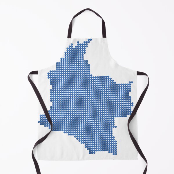 Item preview, Blue Rhinestone Colombia designed and sold by TheIconSmith.