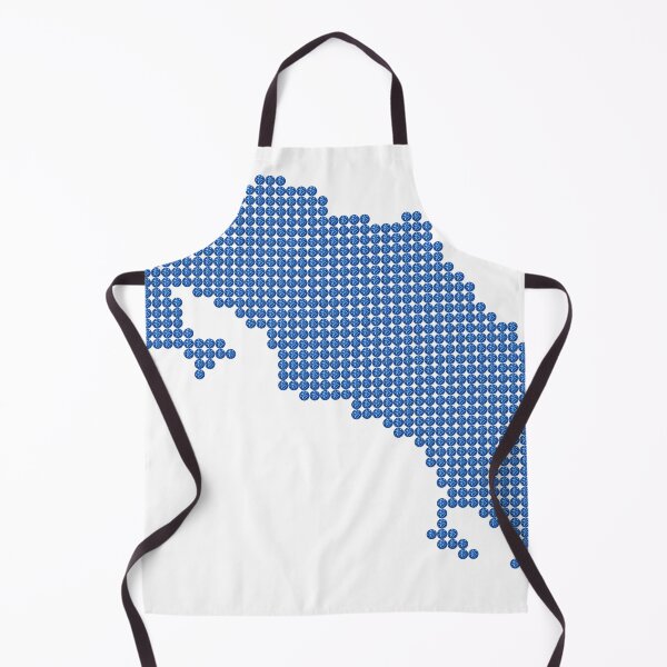 Item preview, Blue Rhinestone Costa Rica designed and sold by TheIconSmith.