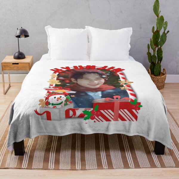 Item preview, Stray Kids Hyunjin Christmas Collage: Festive Kpop Cheer Merry Christmas Stay designed and sold by AJUNICE STUDIO.