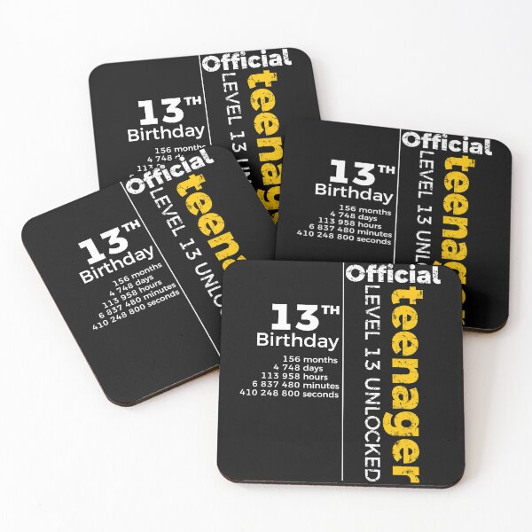 Item preview, 13th Birthday - Official Teenager Level 13 Unlocked Funny Gift designed and sold by NH2019.