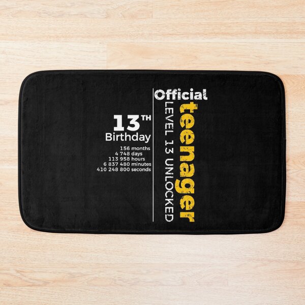 Item preview, 13th Birthday - Official Teenager Level 13 Unlocked Funny Gift designed and sold by NH2019.