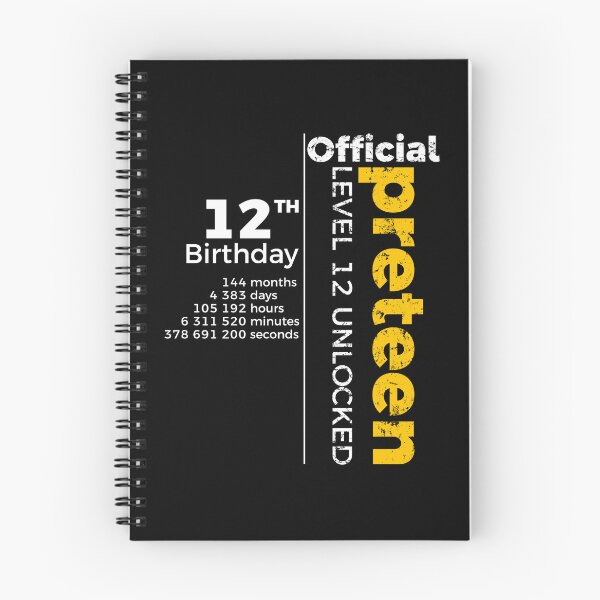 Item preview, 12th Birthday - Official Preteen Level 12 Unlocked Funny Gift designed and sold by NH2019.