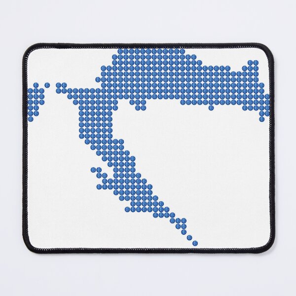 Item preview, Blue Rhinestone Croatia designed and sold by TheIconSmith.