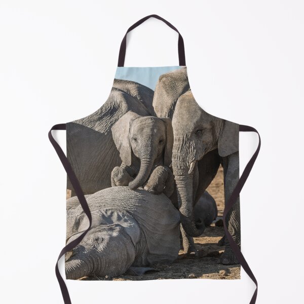 Item preview, Circle of Giants — Elephant Calf & Herd, Etosha designed and sold by DavideAntoniani.