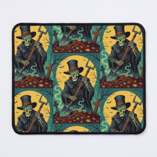 Item preview, The gravedigger unearthed - Macabre poster designed and sold by amifrancky.
