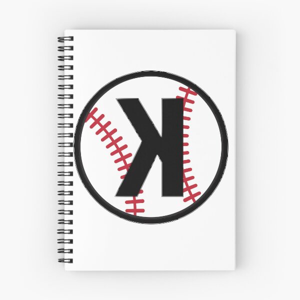 Artikelvorschau, Beim Schauen erwischt – Backward K Baseball-Design von Backstop & Co. entworfen und verkauft von BackstopAndCo.