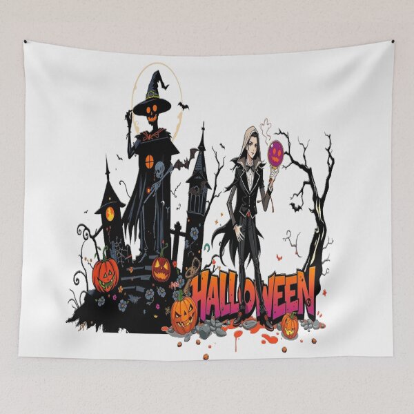 Item preview, halloween ladies graffiti art 3D cool family designed and sold by atomsama.