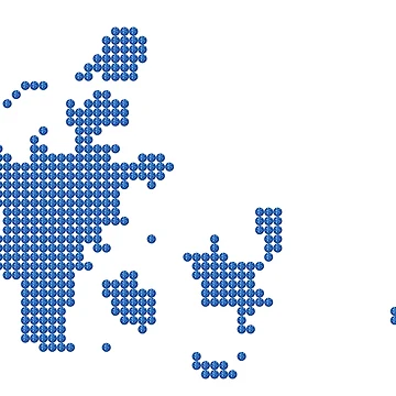 Artwork thumbnail, Blue Rhinestone Denmark by TheIconSmith