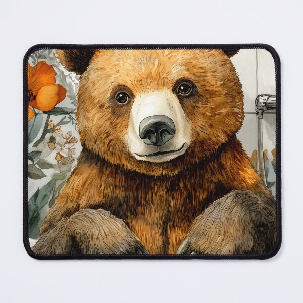 Item preview, Bear in bathtube designed and sold by JBJart.