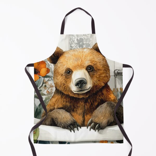 Item preview, Bear in bathtube designed and sold by JBJart.