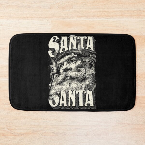 Item preview, Vintage Rebel Santa – Classic Christmas Badass Art designed and sold by Absyntart.