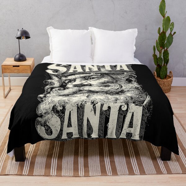 Item preview, Vintage Rebel Santa – Classic Christmas Badass Art designed and sold by Absyntart.