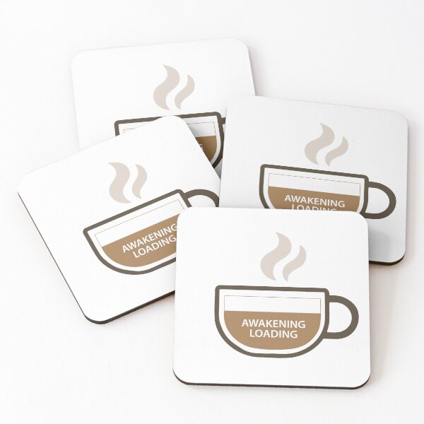 Item preview, Awakening Loading – Funny Coffee Lover designed and sold by SnappyPNG.