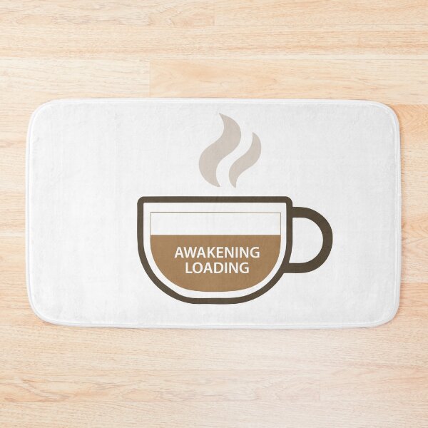 Item preview, Awakening Loading – Funny Coffee Lover designed and sold by SnappyPNG.